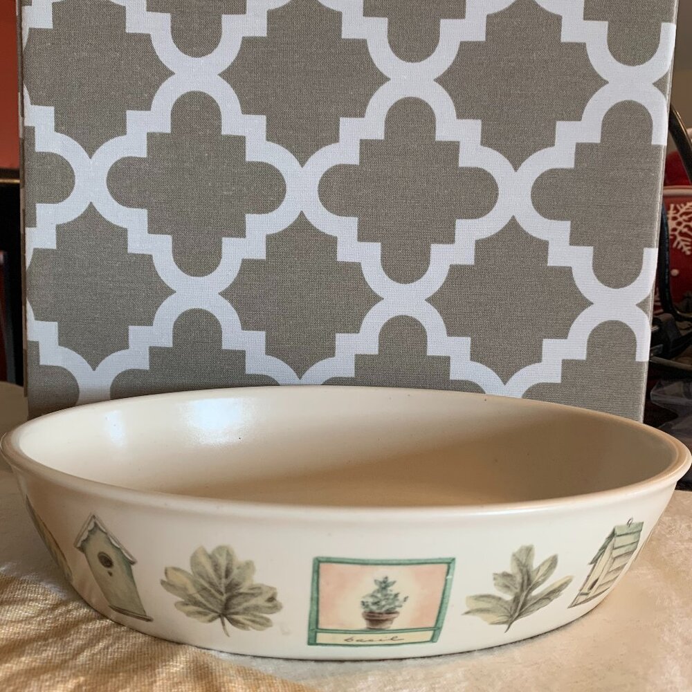 Pfaltzgraff Naturewood 10" Oval Baker